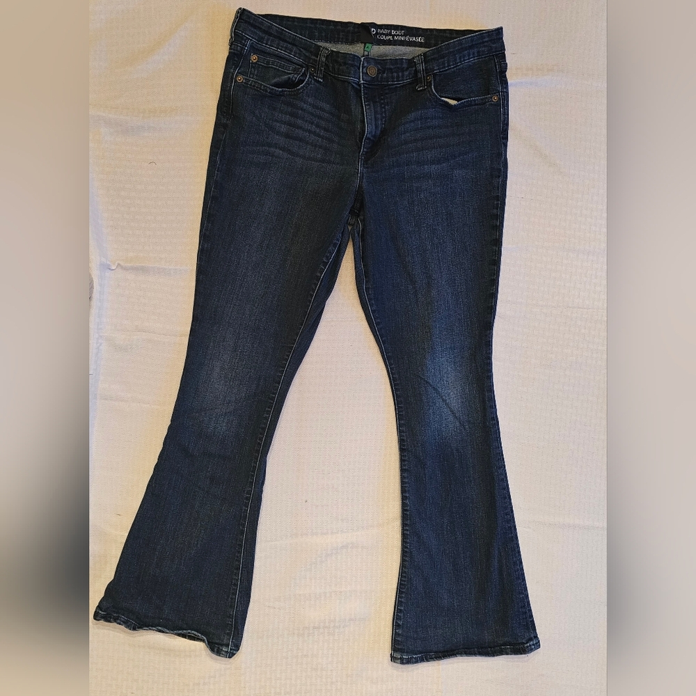 Gap Baby Boot Jeans Women's 14 Short Dark Wash‎ Bootcut